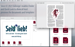 Screenshot: Finder without inddPreview (but with Id CC 2023)
